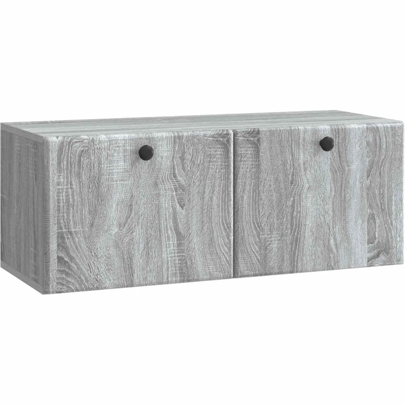 Επιτοίχιο Έπιπλο Τηλεόρασης VidaXL 78.5x31x30 cm - Καφέ