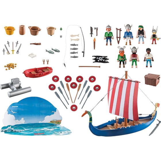 PLAYMOBIL® Asterix : Η Γαλέρα των Πειράτων (71087) image 1