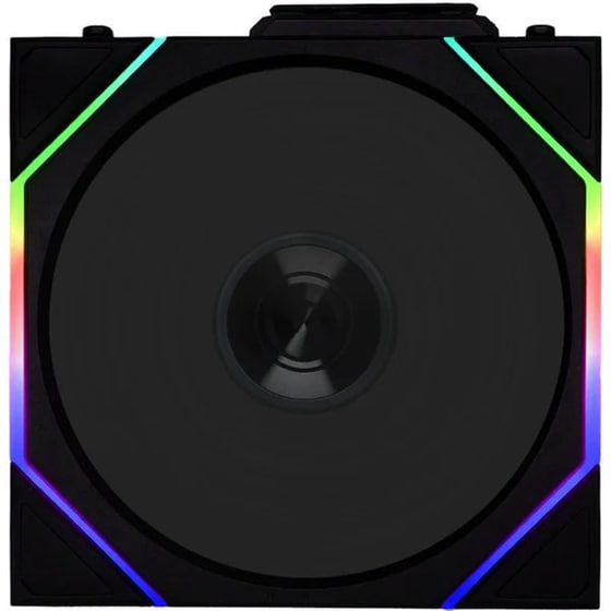 Case Fan Lian-Li Unifan SL Wireless LCD 120mm ARGB - Μαύρο image 0