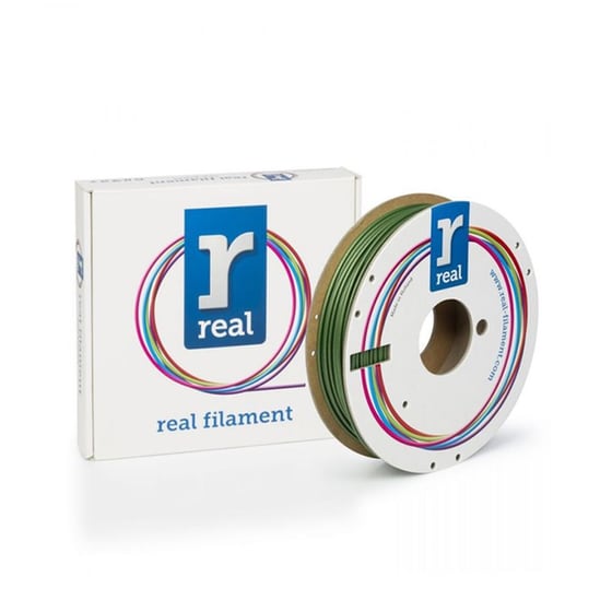 Real Filaments νήμα 3D εκτυπωτή PLA Sparkle - 0.5kg 2.85mm - Πράσινο image 0