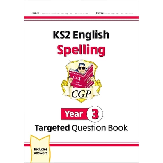 KS2 English Year 3 Spelling Targeted Question Book (with Answers) image 0
