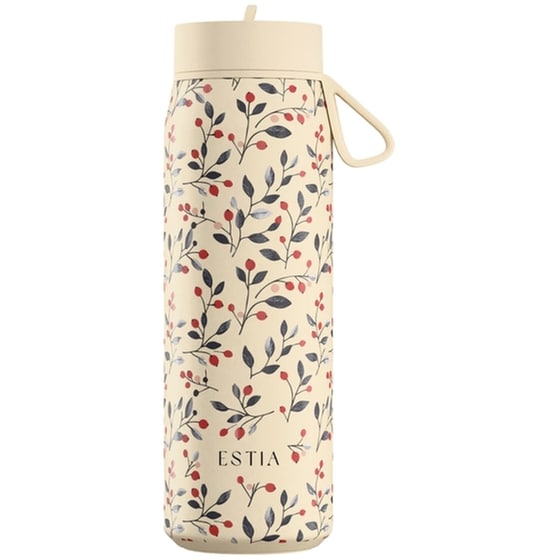 Μπουκάλι Θερμός Estia Pulse Save The Aegean Bloom Beige 500 ml image 1