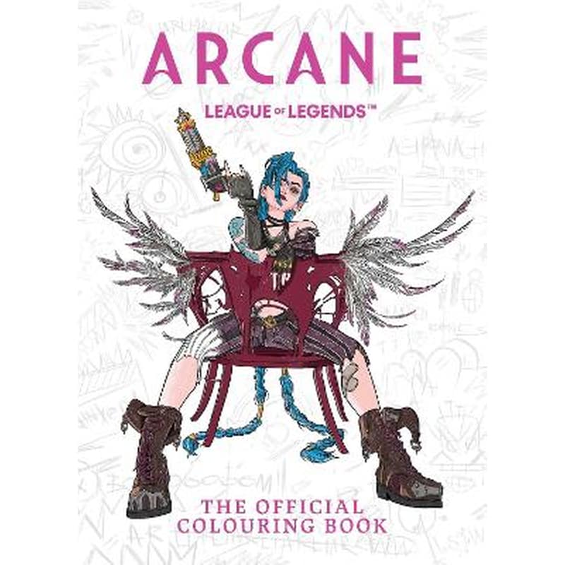 Arcane: The Official Colouring Book