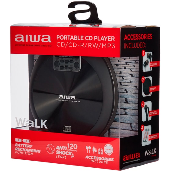 Φορητό CD Player AIWA PCD-810BK - Μαύρο image 11