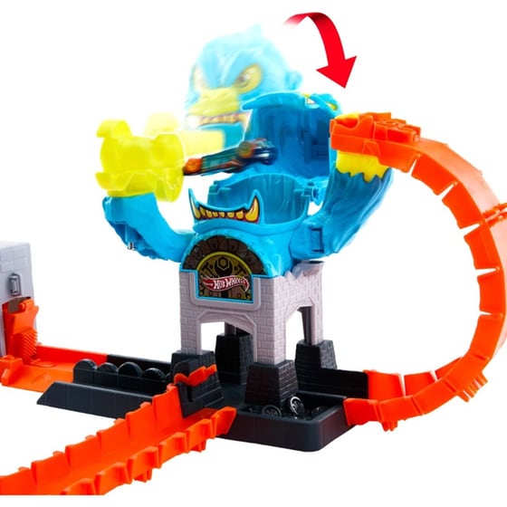 Playset Hot Wheels Απόλυτο Γκαράζ T-Rex Με Πίστα City image 8