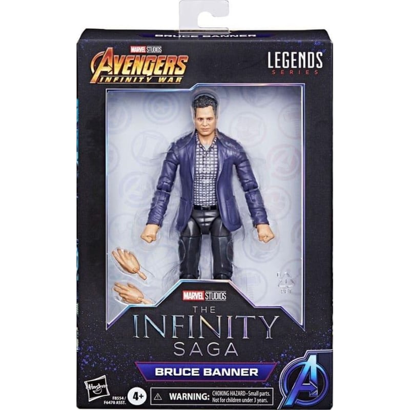 HASBRO Φιγούρα Δράσης Hasbro Marvel Legends - The Infinity Saga Bruce Banner