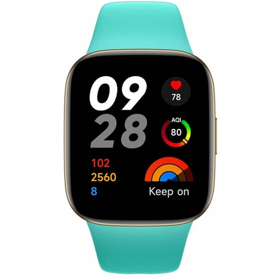 Λουράκι Xiaomi Silicone Strap για Xiaomi Redmi Watch 3 - Aqua Blue image 0
