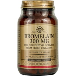 Ένζυμο Solgar Bromelain 300mg - 60 κάψουλες