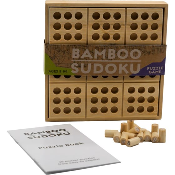 Eco Logicals Ξύλινο Παιχνίδι Bamboo Sudoku image 1