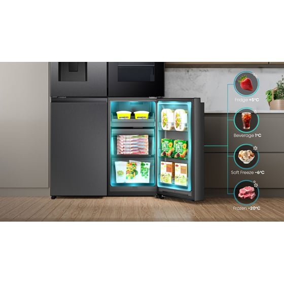 HISENSE RQ600P7SKE Multi Air Flow 615 Lt Μαύρο Ψυγείο Ντουλάπα image 11
