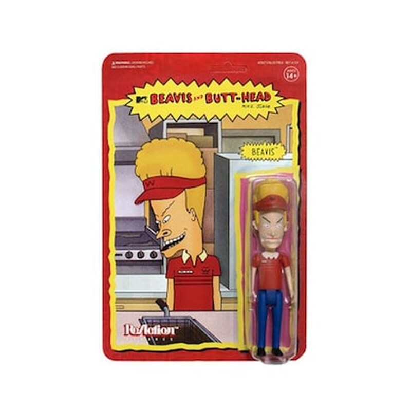 Beavis And Butt-head Reaction Action Figure Wave 1 Burger World Beavis 10 Cm