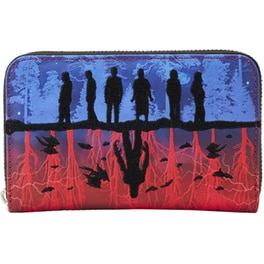 Πορτοφόλι Loungefly - Netflix - Stranger Things Upside Down Shadows Zip Around Wallet (NFXWA0024)