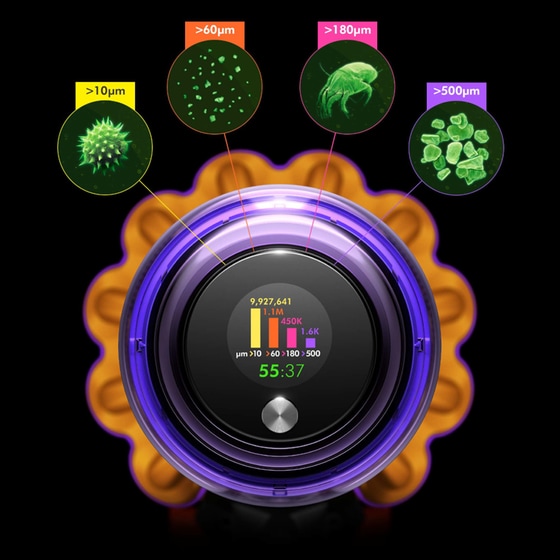 Σκούπα Stick DYSON 394451-01 V15 DETECT Absolute 0.76 L 25.2 V - Ασημί image 12