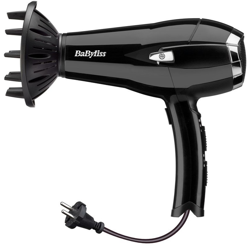 Σεσουάρ Μαλλιών BABYLISS CORDKEEPER 2000 W Μαύρο