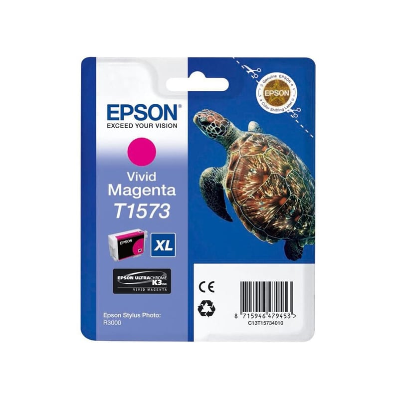 Μελάνι Epson T1573 Ματζέντα - C13T15734010