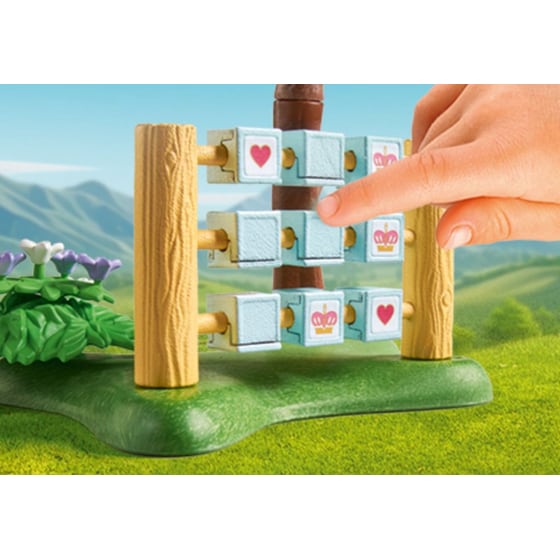 Playmobil Princess Magic Βασιλικοί Διάδοχοι Με Παιχνίδια Στον Κήπο (71849) image 4
