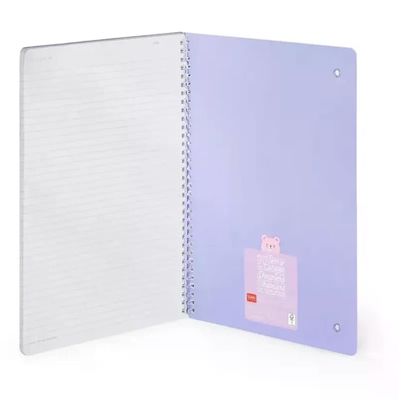 Σημειωματάριο Legami Ριγέ Σπιράλ Maxi Teddy Bear image 2