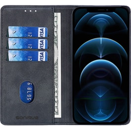 Θήκη Apple iPhone 14 Plus - Sonique Vintage Magnet Book - Μαύρο