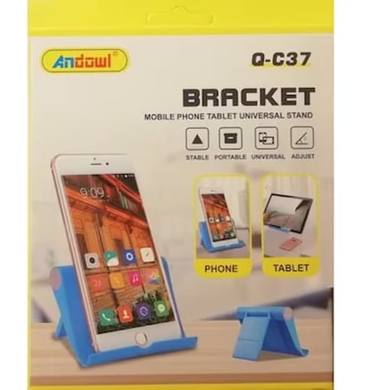 Βάση Στήριξης Tablet Ρυθμιζόμενη Q-C37 Andowl - Μαύρο image 4