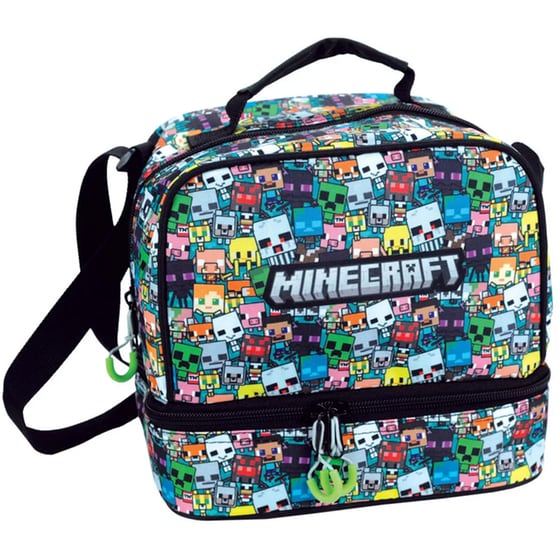 Τσαντάκι Φαγητού Gim Οβάλ Minecraft Chibi image 0