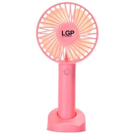 Lamtech LAM980084 Ανεμιστηράκι Χειρός USB - Ροζ