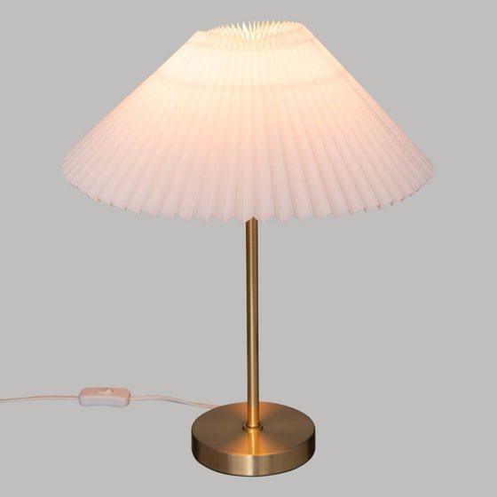 Πορτατίφ Spitishop Μεταλλικό Φ37x47 cm - Χρυσό/Λευκό image 2