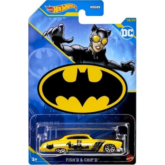 Hot Wheels Αυτοκινητάκια Batman Justice League Batmobile image 0