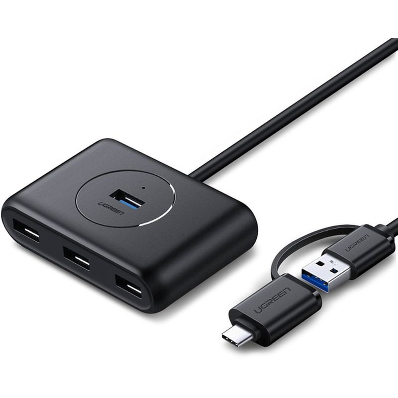 Ugreen CR113/40850 USB Hub 3.0 με 5 θύρες - Μαύρο