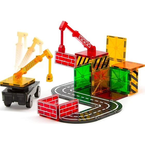 Magna-Tiles® Builder Μαγνητικό Παιχνίδι Κατασκευών - 32 Κομμάτια (21632) image 2