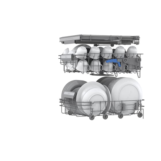 MIDEA MDWEF1034DSS-WC για 10 Σερβίτσια Inox Πλυντήριο Πιάτων image 8