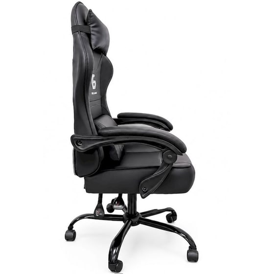 Gaming Καρέκλα Gembird GC-04-BL από Τεχνητό Δέρμα - Μαύρη image 1
