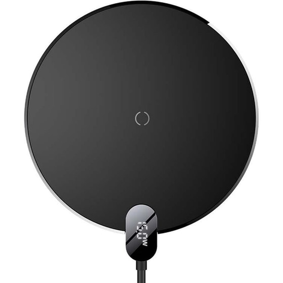 Ασύρματος Φορτιστής Baseus CCED000001 15 W - Μαύρο image 0