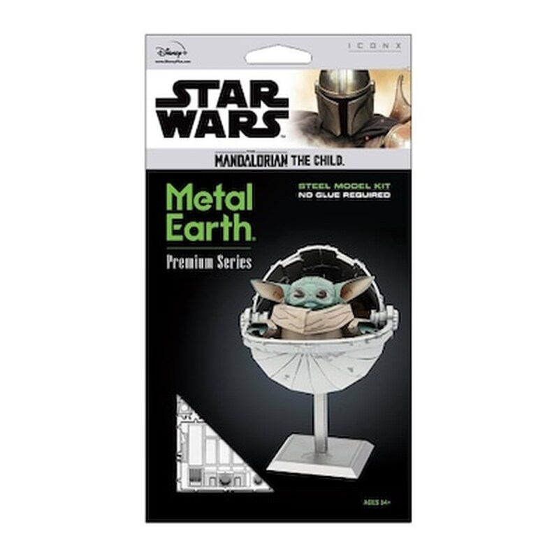 Mandalorian The Child Metal Earth 3d Puzzle