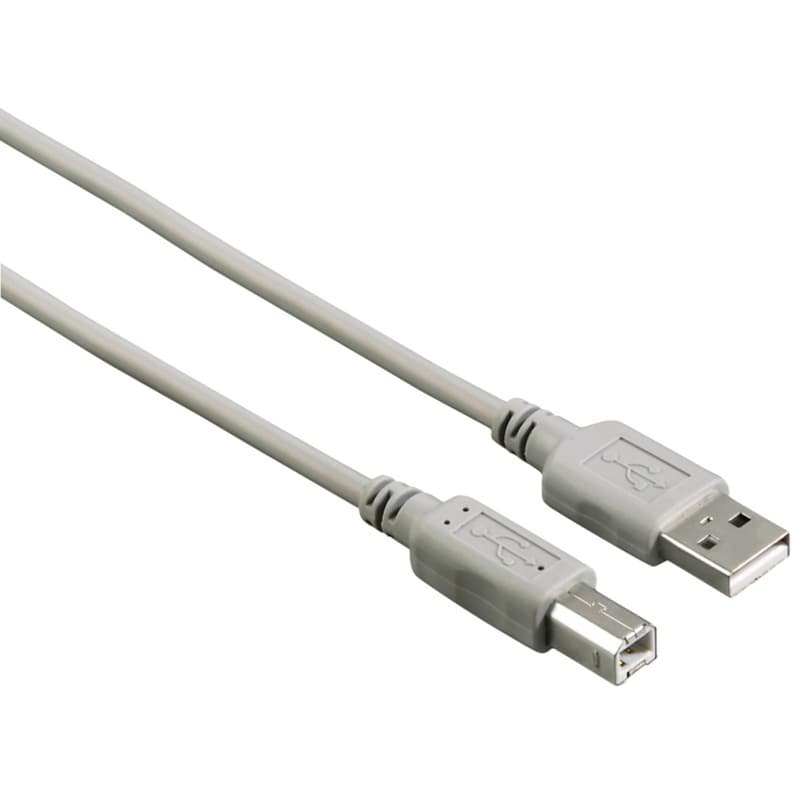 HAMA Καλώδιο Hama USB-A Male σε USB-B Male - 5m