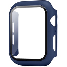 Θήκη Sonique PC + Tempered Glass για Apple Watch 44mm - Dark Blue