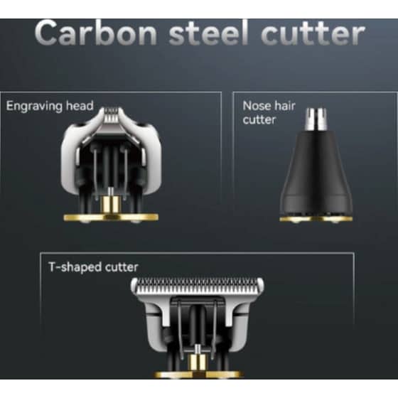 Κουρευτική Μηχανή ΚΕΜΕΙ KM-1894 Μαύρο image 3