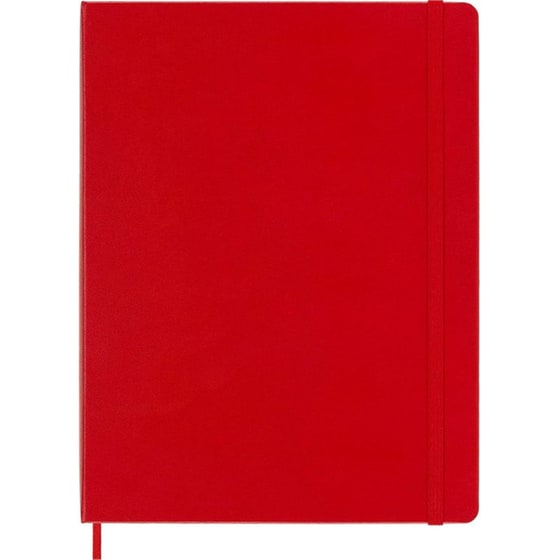 Σημειωματάριο Moleskine Squared XLarge Scarlet Red image 1