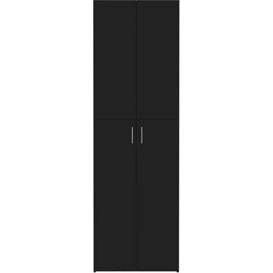 Ντουλάπα Γραφείου VidaXL από Μοριοσανίδα 60x32x190 cm - Μαύρο image 4