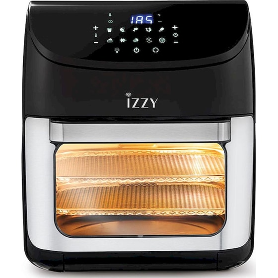 IZZY IZ-8245 με Πόρτα 1800 W 12 L Μαύρο Φριτέζα Αέρος - Φουρνάκι image 6