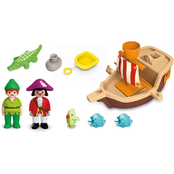 PLAYMOBIL® Junior & Disney: Ο Πίτερ Παν Και Το Πειρατικό Πλοίο Του Κάπτεν Χουκ (71769) image 2
