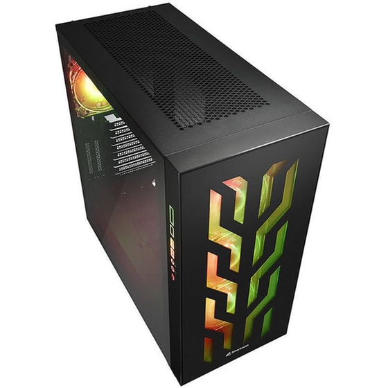 Κουτί Desktop Sharkoon Elite Shark CA300T Midi Tower - Λευκό image 2