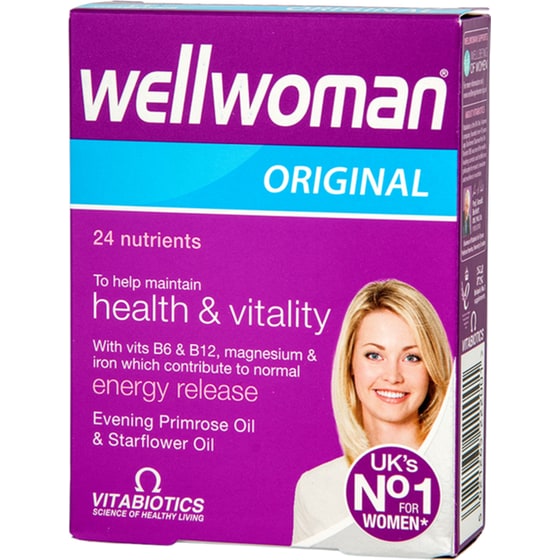 Vitabiotics Multivitamin Wellwoman Original - 30 κάψουλες image 0