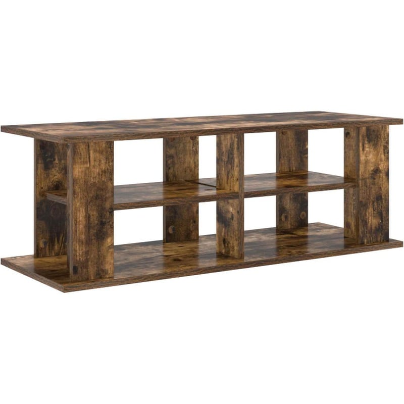 Έπιπλο Τηλεόρασης VidaXL 96 x 35 x 33,5 cm - Καπνιστή Δρυς