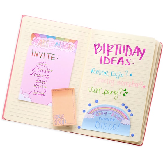 Σετ Αυτοκόλλητα Χαρτάκια και Σελιδοδείκτες Ooly 125 mm Make Magic image 1