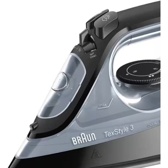 Σίδερο Ατμού BRAUN SI3055BK Texstyle 2400W Μαύρο image 2