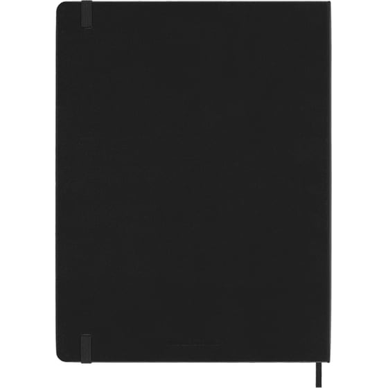 Ημερολόγιο Εβδομαδιαίο Moleskine 2025-2026 18Μ XL Black Hard image 5