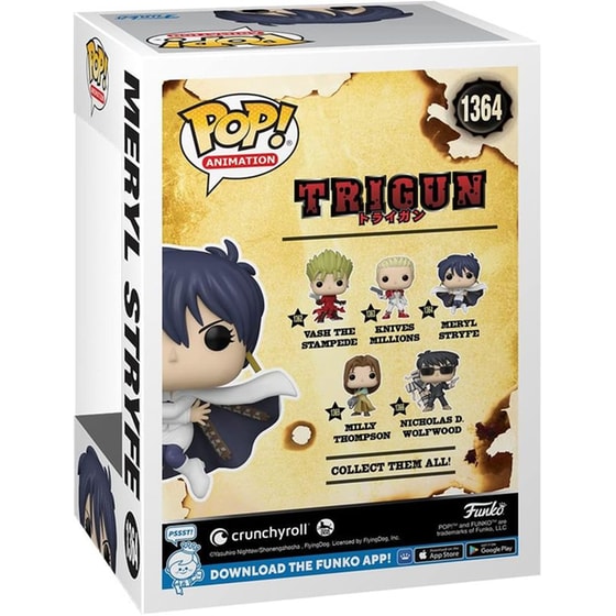 Funko Pop! Animation - Trigun - Meryl Stryfe #1364 image 1