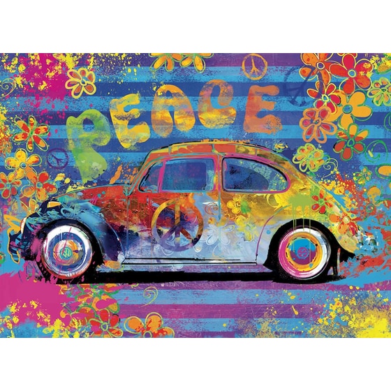 Παζλ Eurographics Volkswagen Beetle Splash Buggy Tin (550 Κομμάτια) image 2