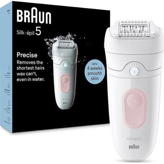 BRAUN SILK-ÉPIL 5 5-000 Αποτριχωτική Μηχανή Λευκό image 2