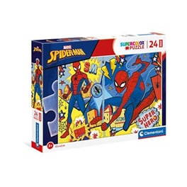 Παιδικό Παζλ Clementoni Spiderman Supercolor (24 Κομμάτια)